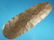 Highly polished Museum quality banded Dover flint 7 ¼”
