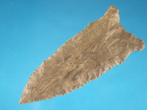 2 5/8” Dover flint Greenbrier point, Benton County, TN: 2 5/8” Dover flint Greenbrier point, Benton County, TN