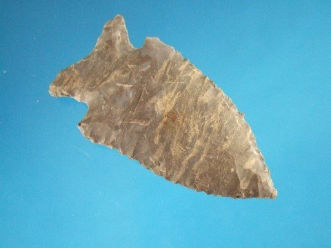 2 1/8” Dover flint Stilwell, Benton County, TN: 2 1/8” Dover flint Stilwell, Benton County, TN