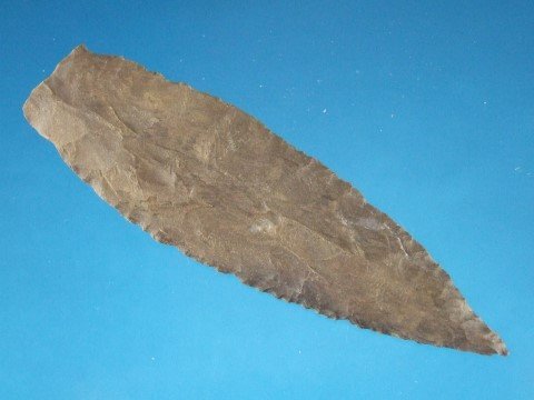 4 ½” Dover flint Tennessee River blade, Benton County,: 4 ½” Dover flint Tennessee River blade, Benton County, TN