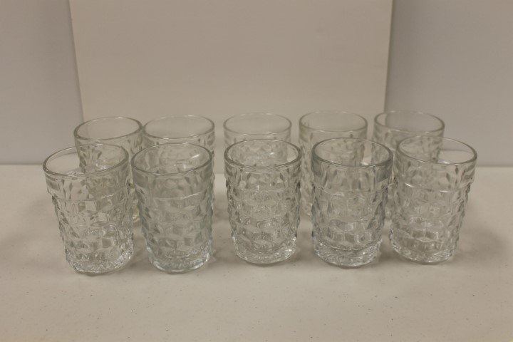 Fostoria American (10) 5 oz. tumbler (Seligson #020): Fostoria American (10) 5 oz. tumbler (Seligson #020)
