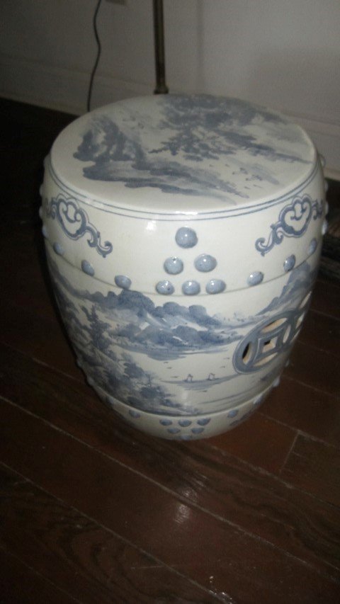 Oriental garden seat: Oriental garden seat
