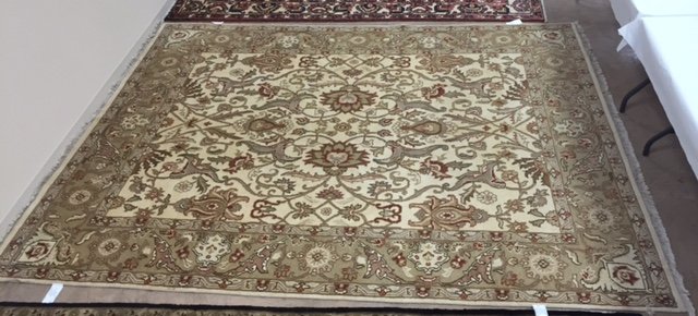 Genuine Persian indo Agra, 8' X 10'3", Suggested Retail: Genuine Persian indo Agra, 8' X 10'3", Suggested Retail Price is $14,760.