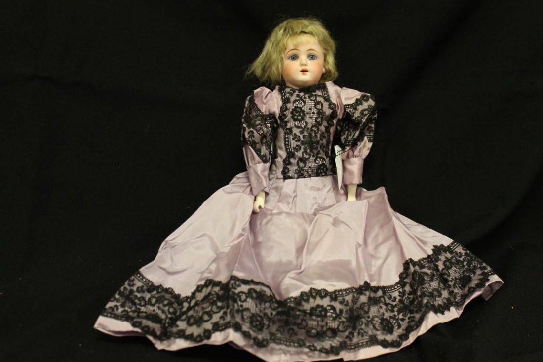 14" Horsche Heubach (HB) bisque head doll with fixed (1 of 5)