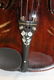 Inlaid violin with mother-of-pearl inlay around body - 2