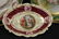 Portrait pieces: ES Prove Saxe Germany 7" oval dish - 2