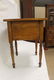 Fine Tiger maple two drawer stand with turned legs and - 4