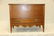 Fine walnut sugar chest with scalloped apron and single - 2