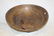 Large burl bowl with fitted scoop, 19" wide, 6" deep. - 2