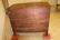 Walnut 4-drawer D-front chest with burl drawer fronts - 4