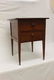 Fine two drawer tapered leg stand table with 2-board