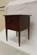 Fine two drawer tapered leg stand table with 2-board - 2