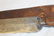 18 3/8" Bowie knife with wooden handle marked on blade - 4
