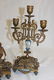Unmarked Sevres style garniture set with celeste blue - 3