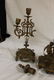 Unmarked Sevres style garniture set with celeste blue - 4