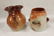 Waco/Bybee unmarked strawberry glaze pieces: Pitcher - 2