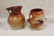 Waco/Bybee unmarked strawberry glaze pieces: Pitcher - 4