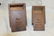 Fine small wooden slide top spice boxes with 18 finger - 2