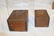 Fine small wooden slide top spice boxes with 18 finger - 4