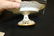 Dresden reticulated compote with (12) plates in the - 7
