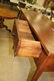 Fine early Southern pine tapered leg hunt board with - 2