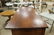 Fine early Southern pine tapered leg hunt board with - 3
