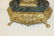 Imperial brass and marble claw foot mantle garniture - 8