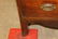 Walnut 4-drawer inlaid chest with scalloped apron and - 4