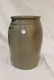2 gallon cobalt decorated stone jar with fereehand - 3