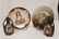 Portrait pieces: Victoria Austria plate in rust and