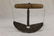 Whale's tail wooden handle food chopper with heart