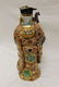 Pair of gold decorated Oriental figures, app. 29 1/2" - 8