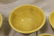 Set of (5) graduated yellow ware mixing bowls. - 2
