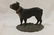 Boston Terrier cast iron door stop, app. 10" tall