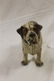 Saint Bernard cast iron door stop, minor paint loss - 2