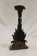Brass/bronze pineapple door stop, 13 1/2" tall - 3