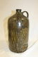 Slip glaze tall Southern pottery jug with stamped "JM" - 3