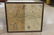 Framed copy of an Augustine Herrman 1673 map of Virgini