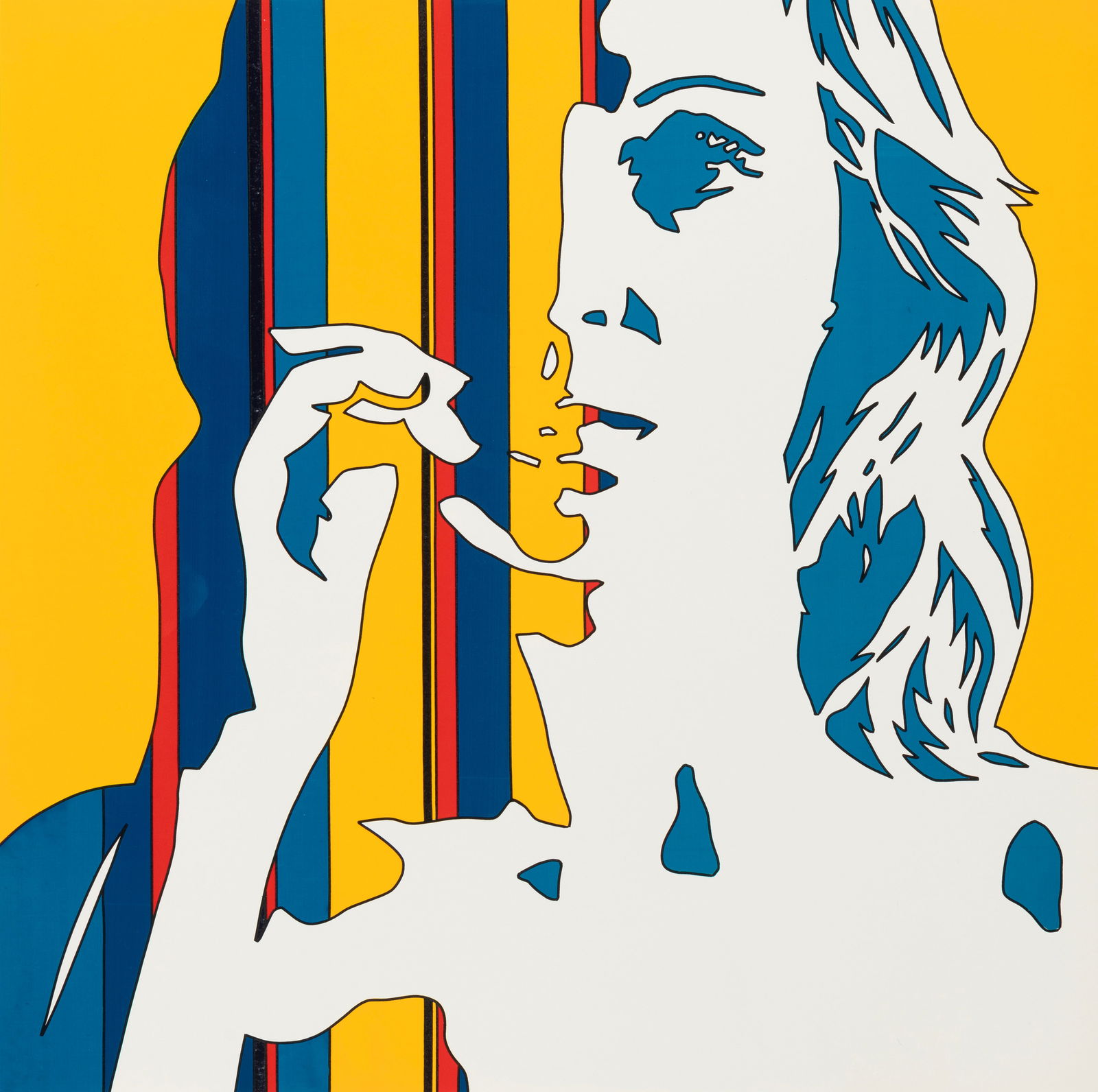 Domberger Siebdruck-Kalender "Internationale Zeitgenössische Kunst 1973": Domberger Siebdruck-Kalender "Internationale Zeitgenössische Kunst 1973"Kalenderformat: 49 x 42 cm12 silkscreen prints on cardboard by Walter Allner, Werner Berges, Allan d'Arcangelo, Julian Stan