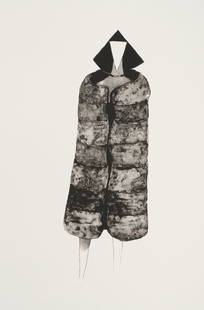 Chadwick, Lynn: Chadwick, LynnLondon, 1914 - 200376 x 56 cm, o. R.Fur coat, 1971. Lithograph on wove paper. Signed, dated and numbered 149/200.Collection, Nordrhein-Westfalen.Chadwick, LynnLondon, 1914 - 200376 x 56