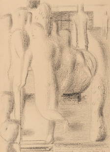 Wörn, Walter: Wörn, WalterStuttgart, 1901 - 1963Versch., o. R.5 works: Figures, n. d.; 1947. Lithograph on wove paper. All signed, 3 marked "Eigendruck", 1 dated and 2 with dedication.From the estate of the ar