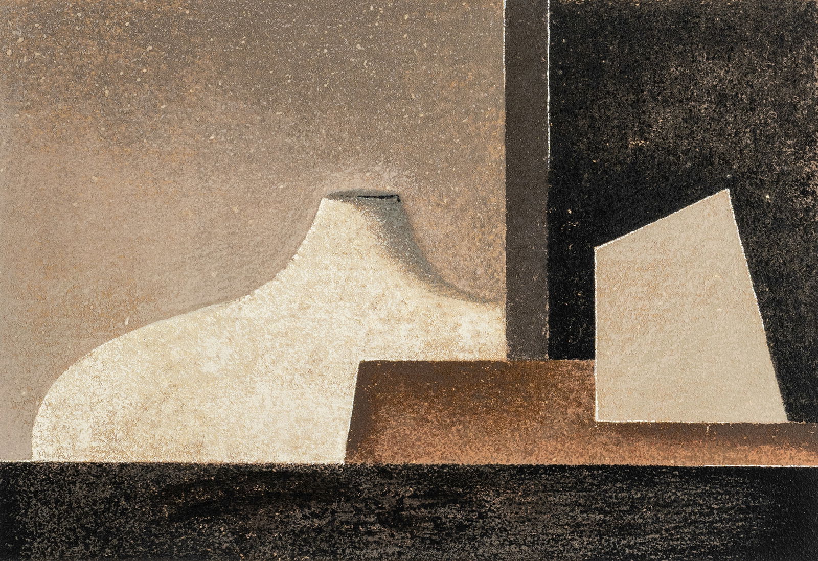 Ortner, Rudolf: Ortner, Rudolf Nürnberg, 1912 - München, 1997 Blattgröße: 50 x 70,5 cm, o. R. 4 works: White dome, 1981. Silkscreen print on wove paper. All signed and 1 numbered 3/100. Corporate