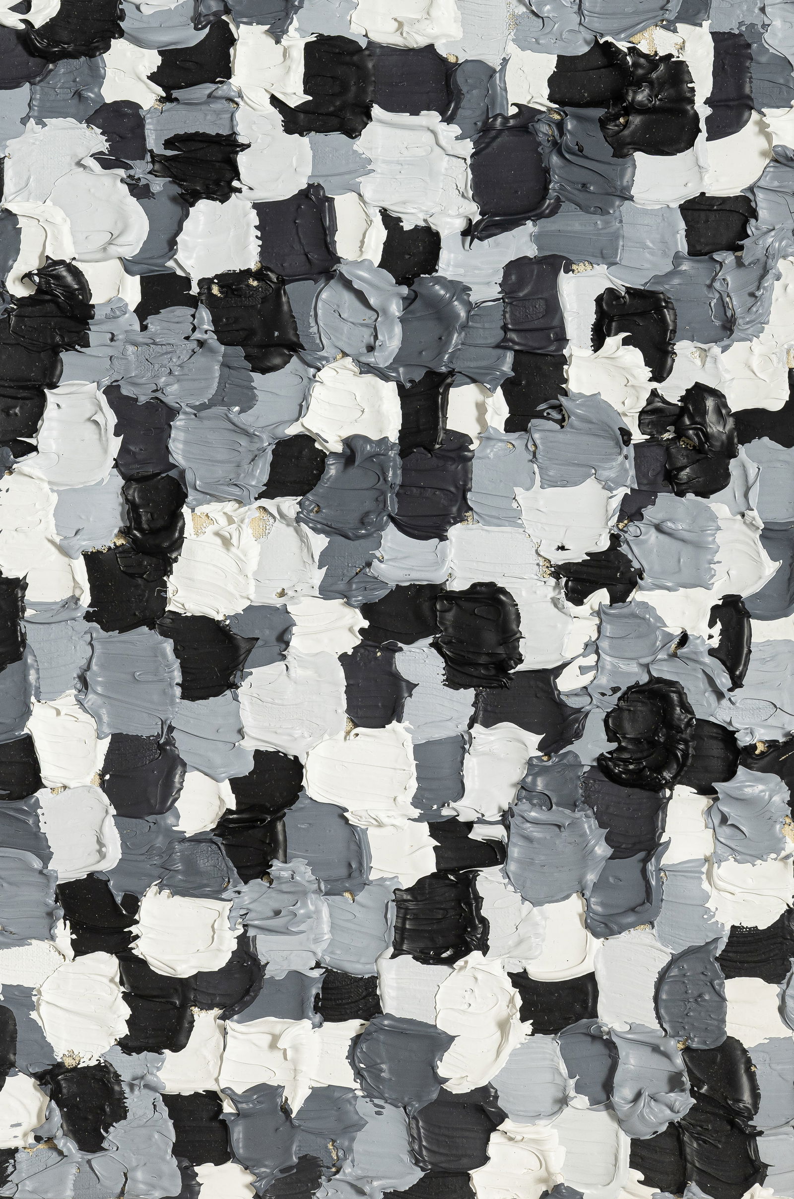 Hildebrandt, Volker: Hildebrandt, Volker Duisburg, 1953 Schachtelformat: 31 x 22 x 2 cm "Biltshtöroong", 1999. Oil on canvas, in the original box. Signed, dated and numbered in pencil on the reverse, as well as