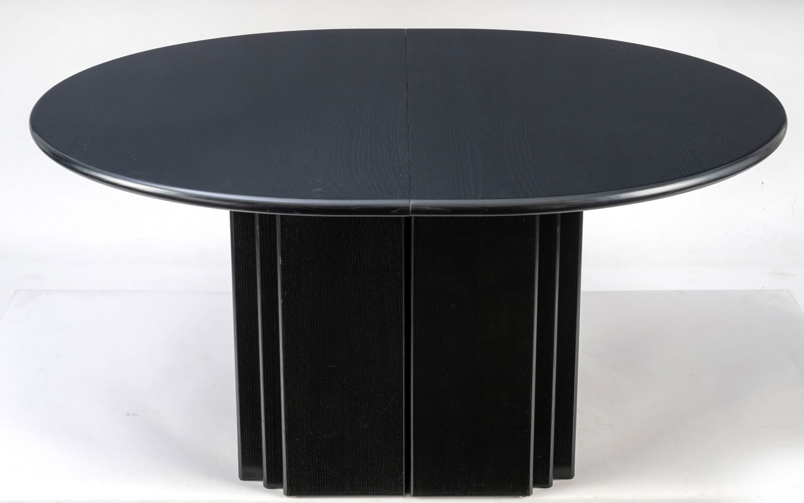 Black dining table - 2