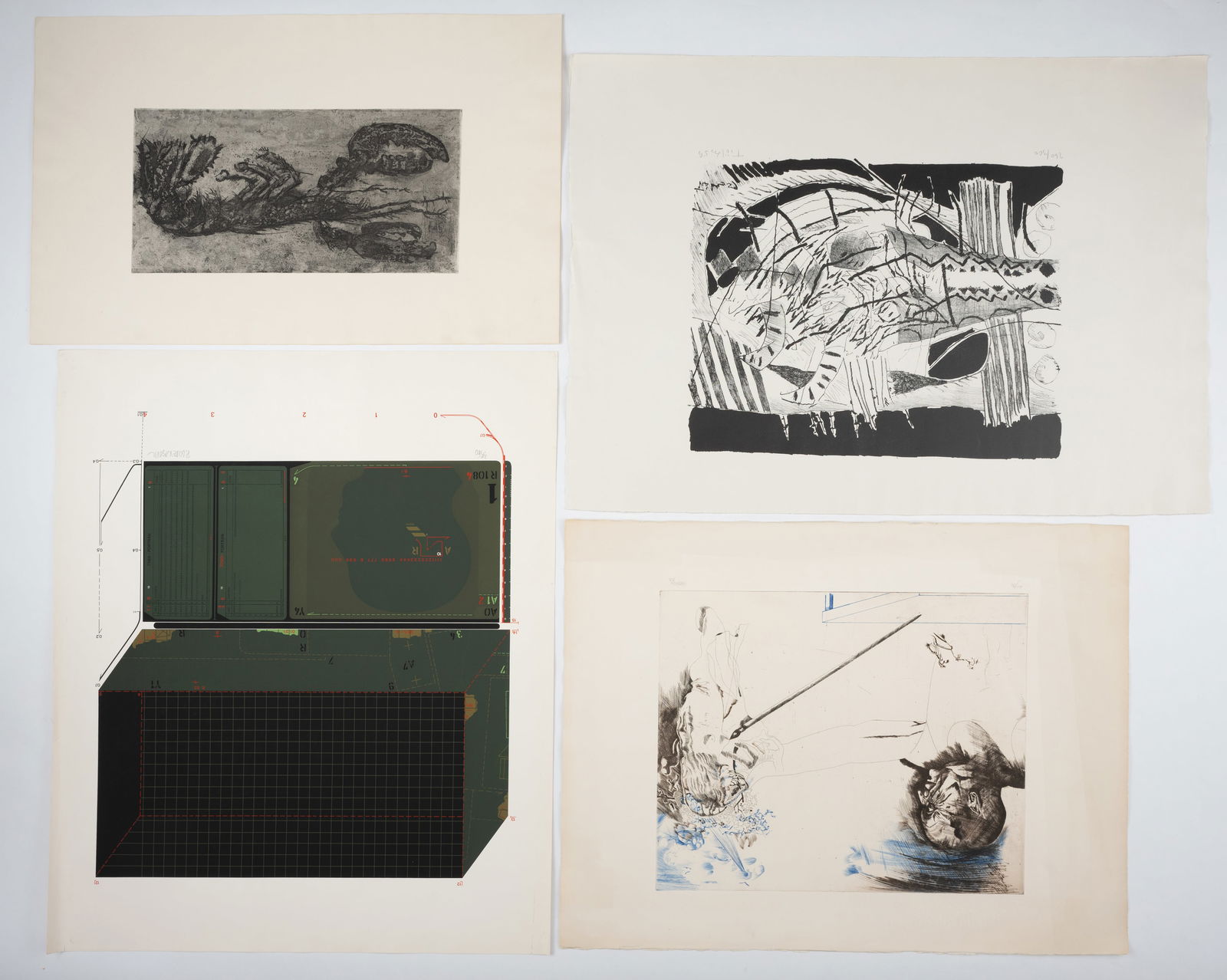 Convolute: 41 graphic works and works on paper - 11