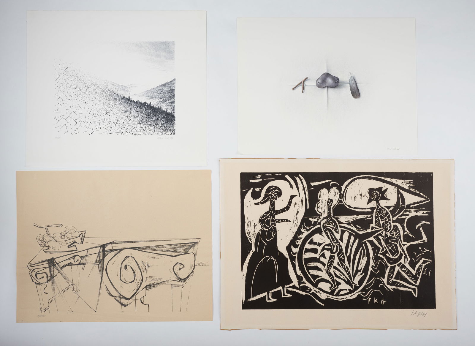 Convolute: 41 graphic works and works on paper - 14