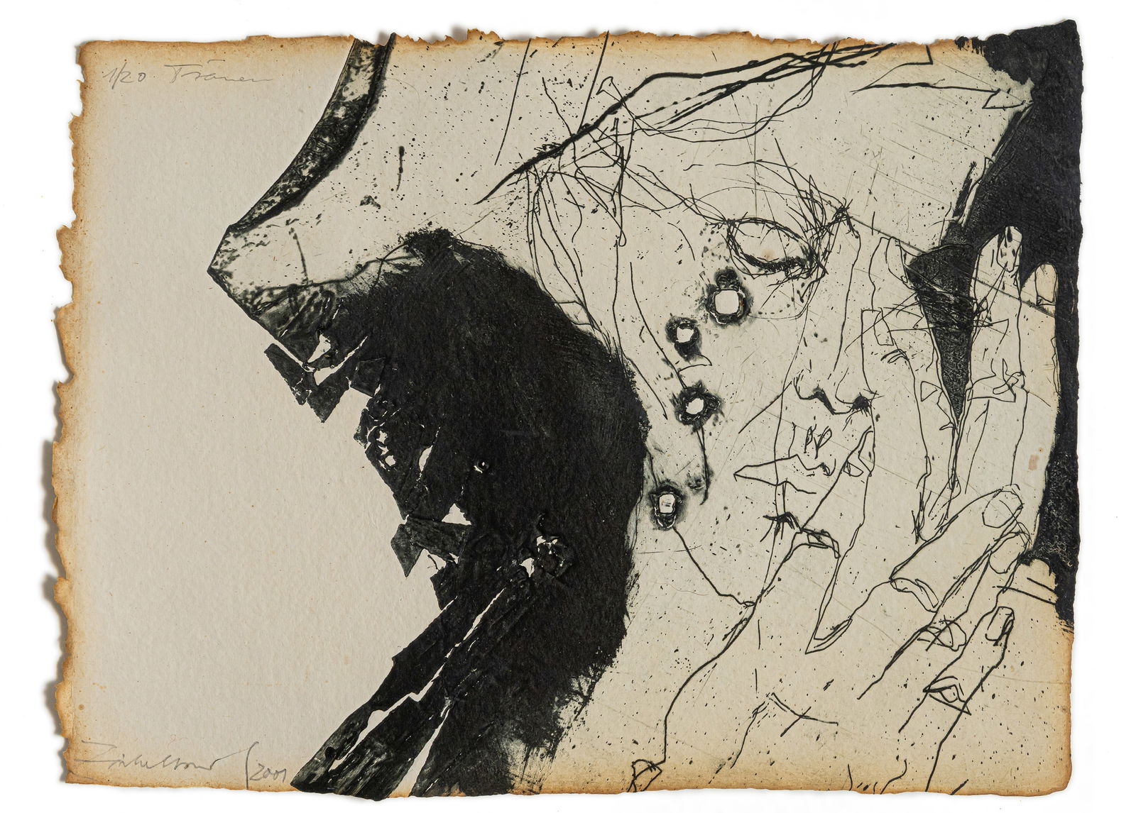 Convolute: 41 graphic works and works on paper: Convolute: 41 graphic works and works on paper Versch. Various artists, i. a. Rainer Wittenborn, Marcello Morandini, Paul Wunderlich, Bernard Schulze, Heinz Battke, Gustav Singier, Raymond E.