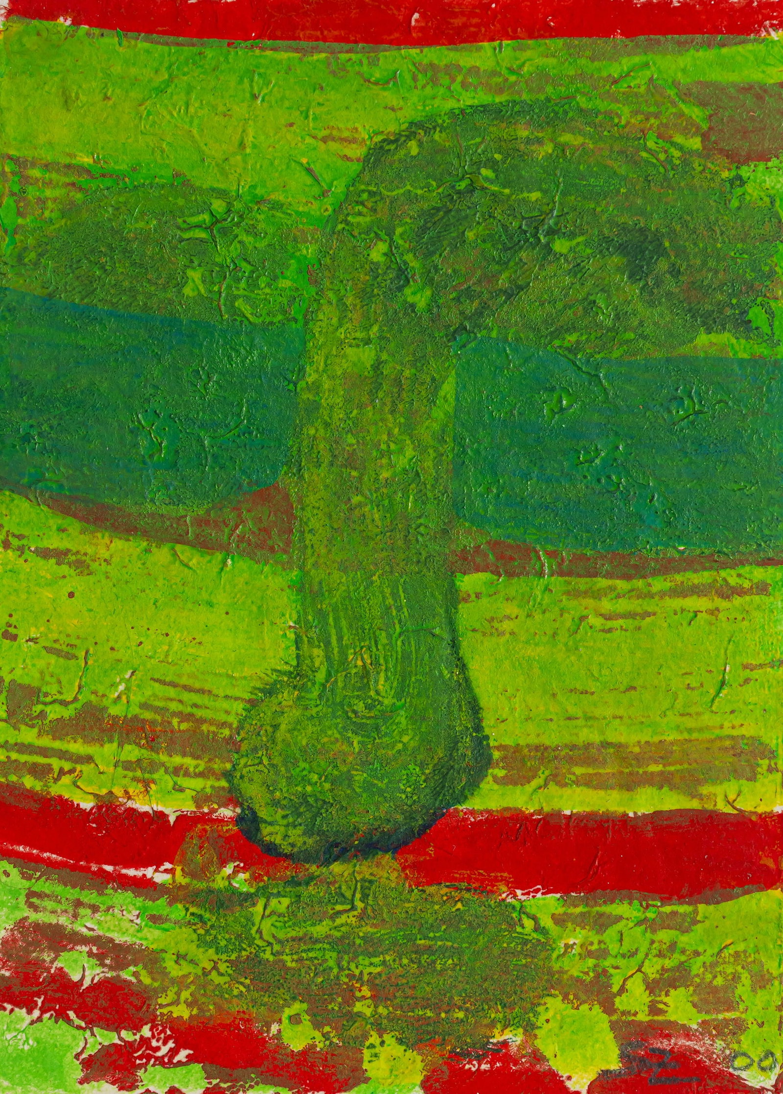 Zuehlke, Susanne: Zuehlke, Susanne Duisburg, 1962 Je 21,5 x 15 cm, R. 2 works: Untitled, 2000; 2001. Egg tempera on wove paper. Both monogrammed and dated in pencil lower right. Galerie Schrade, Schloß Mochental,