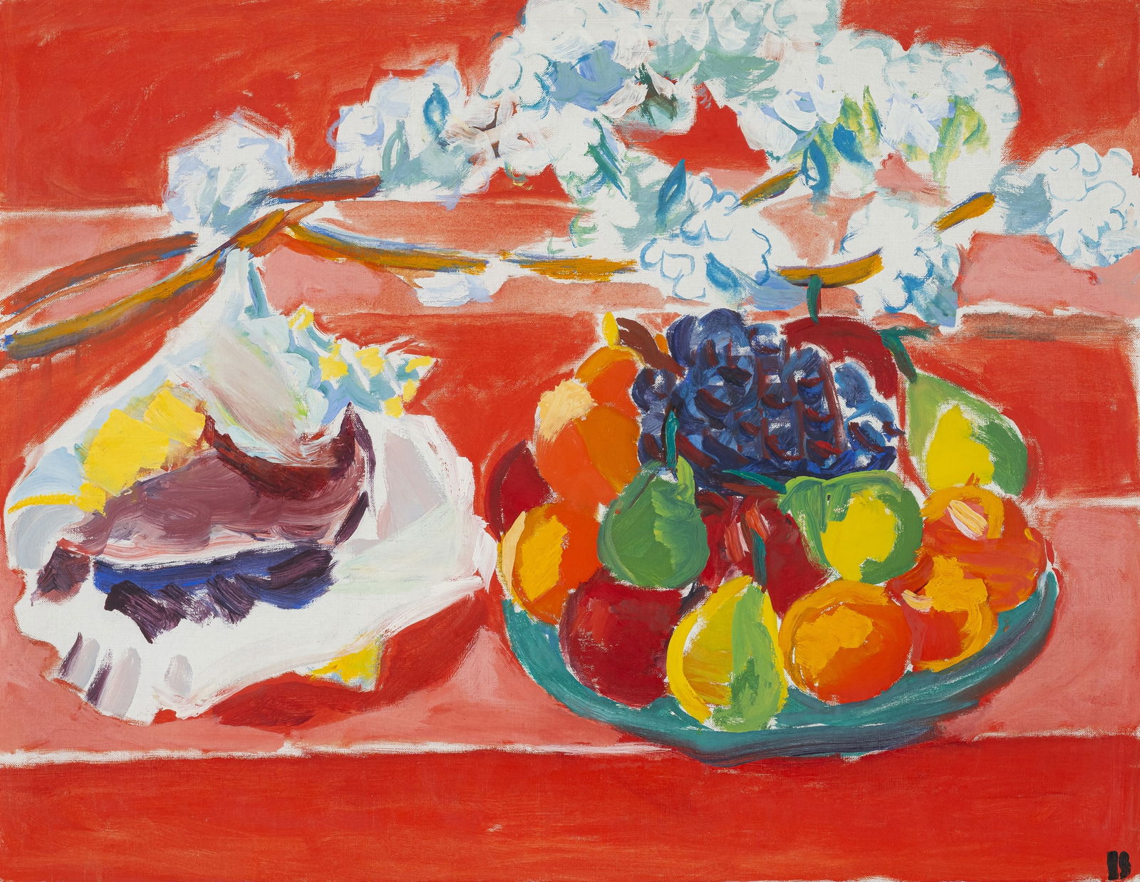 Spaeth, Jakob: Spaeth, Jakob Nürnberg, 1906 - München, 1983 61 x 78,5 cm, R. Still life with shell. Oil on canvas. Monogrammed. Corporate collection, Bayern.Spaeth, Jakob Nürnberg, 1906 -