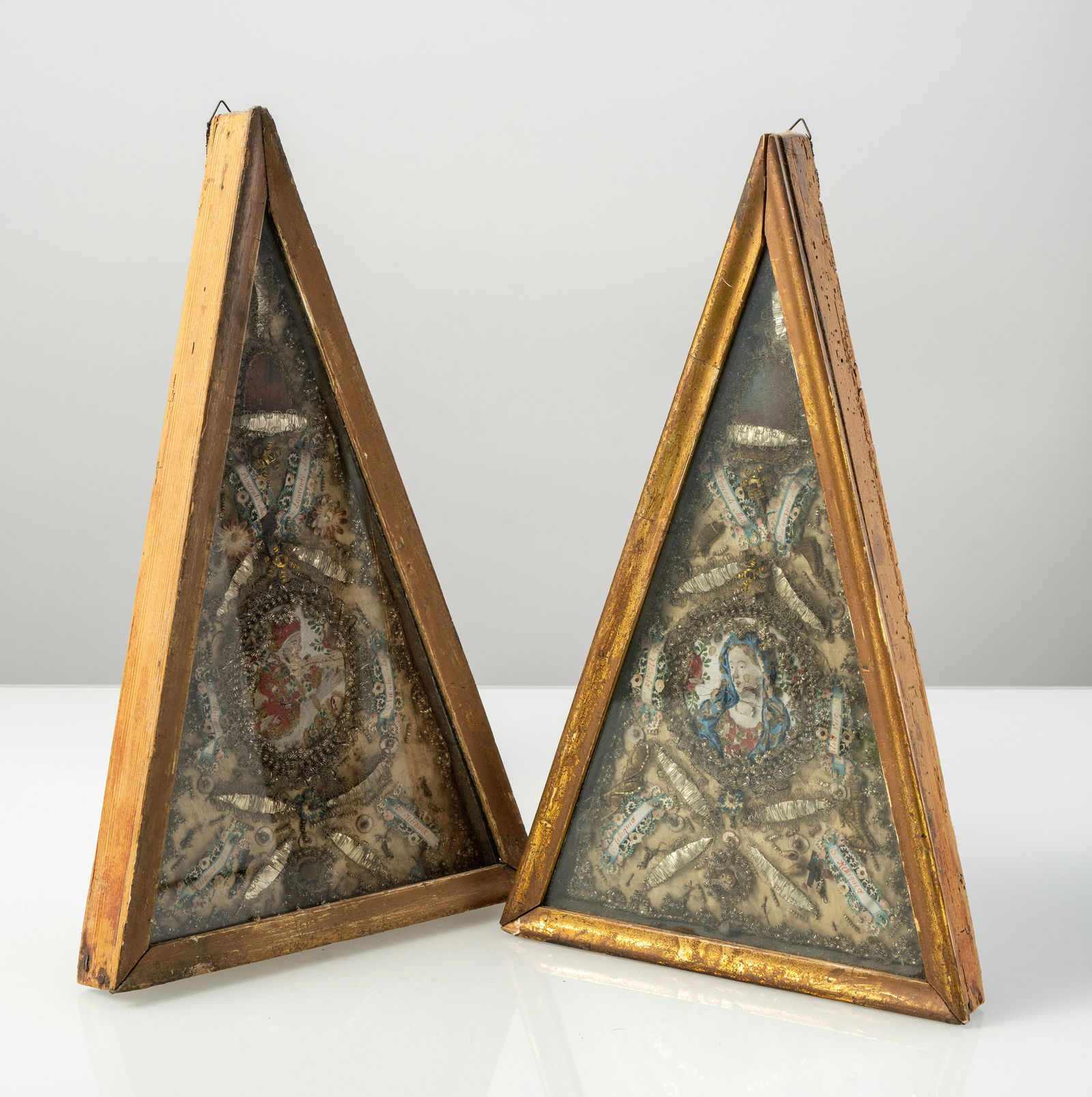 A PAIR OF MONASTERY WORKS - 2